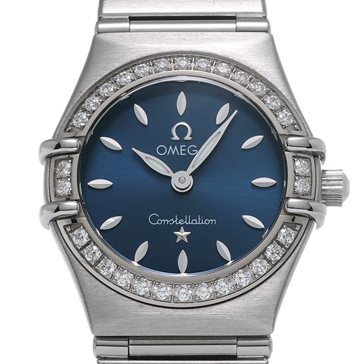 Constellation Mini Quartz 1466.88 Blue OMEGA Ladies [Pre-owned].