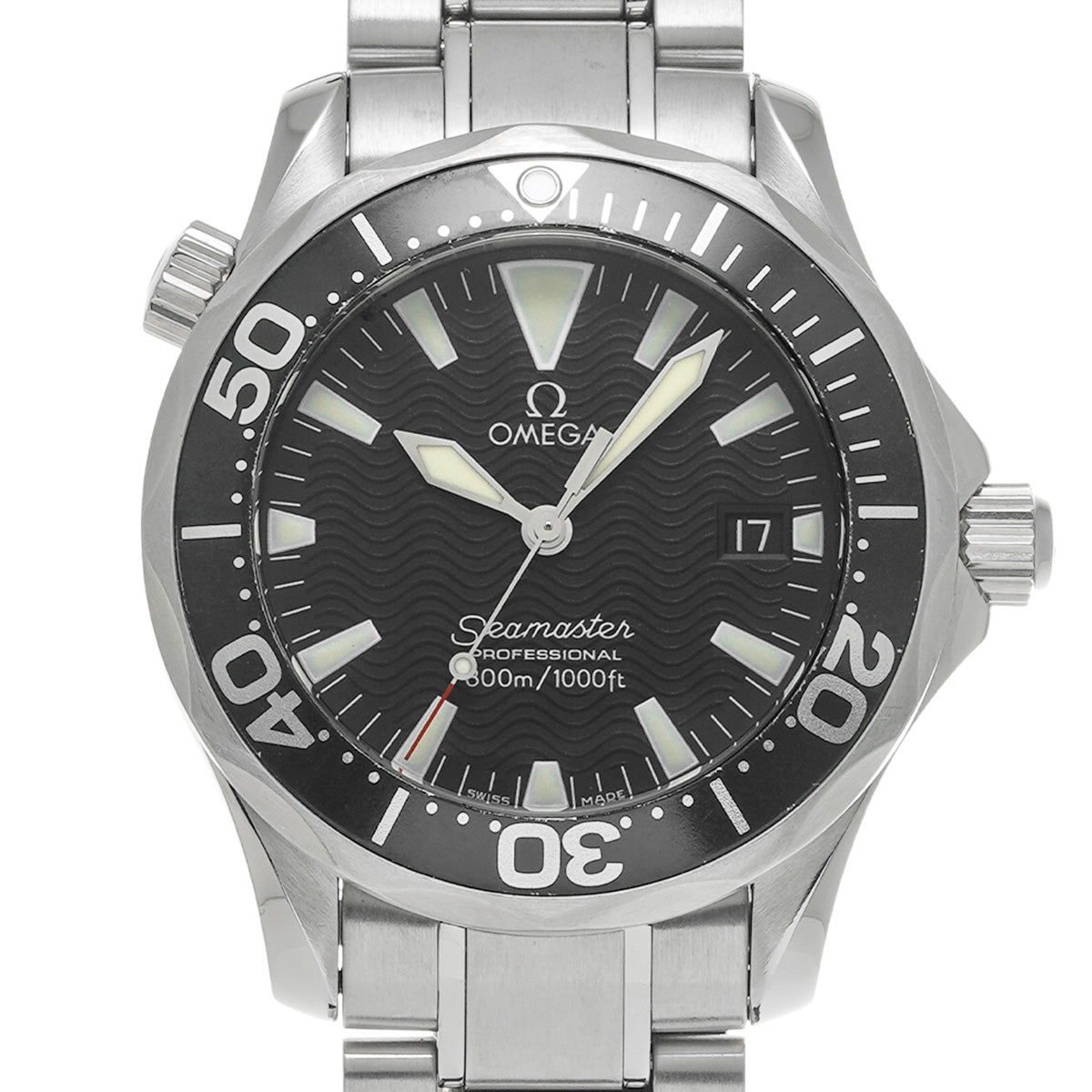 Seamaster Professional 300 2262.50 Black OMEGA Men's [Pre-Owned].