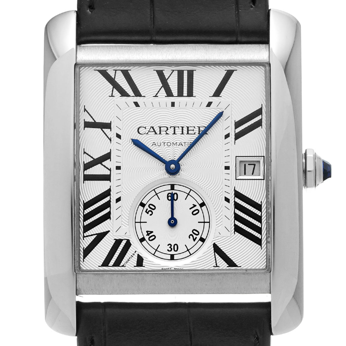 Tank MC W5330003 Silver CARTIER Men's [Pre-Owned].