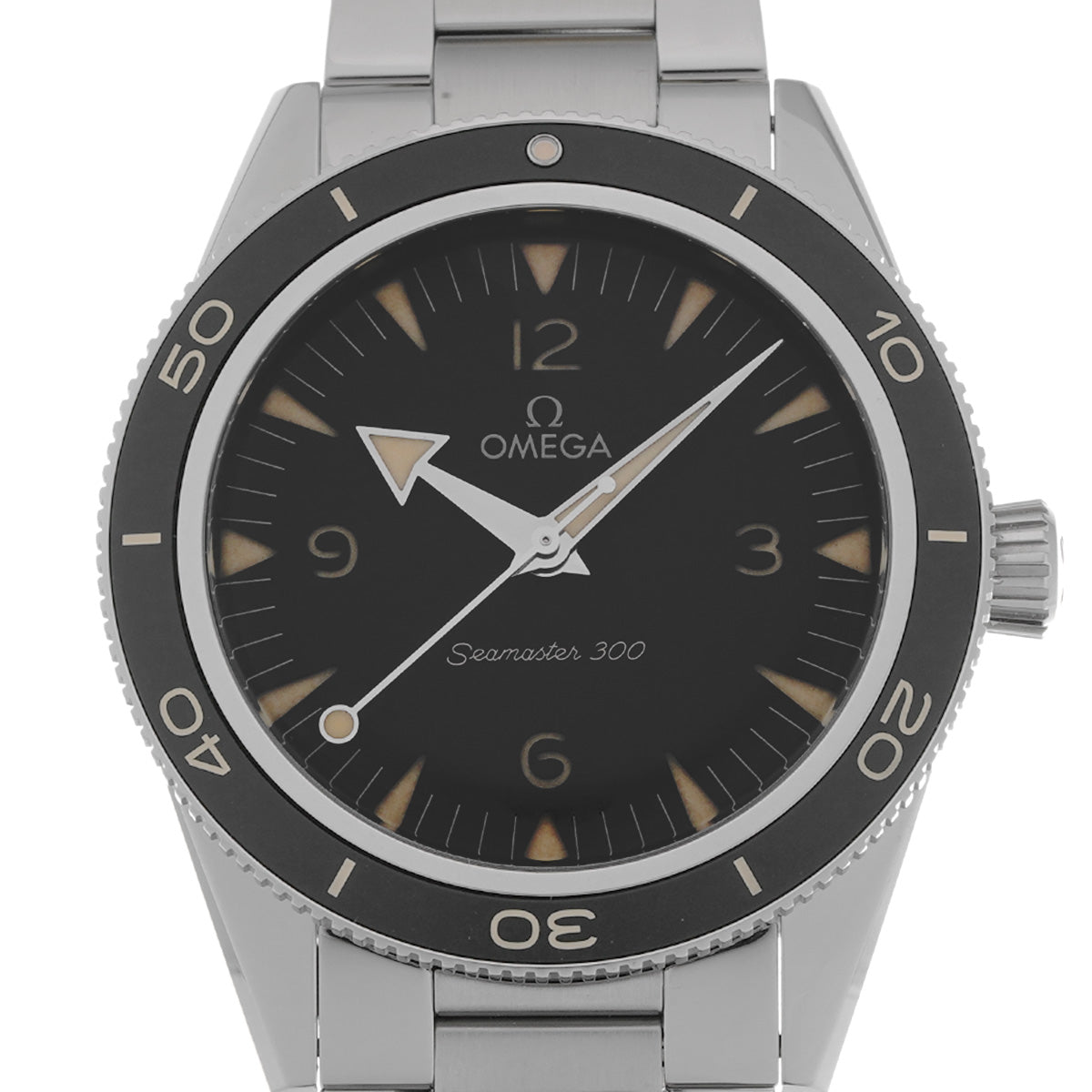 Seamaster 300 Co-Axial Master Chronometer 234.30.41.21.01.001 Black OMEGA Men's [Pre-Owned].