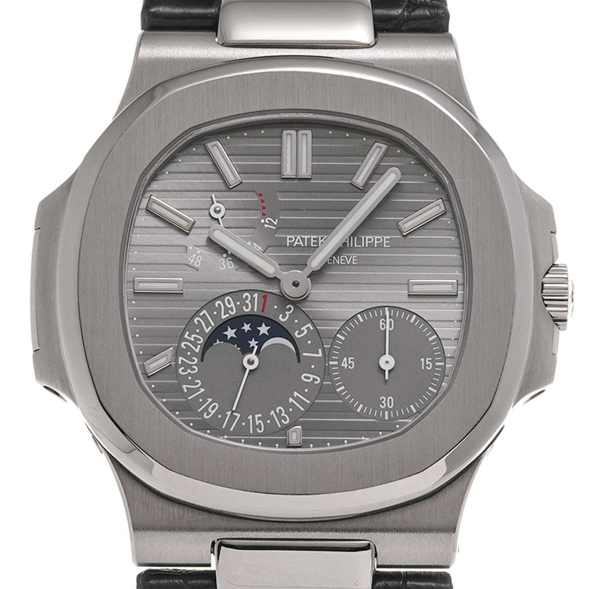 Nautilus Moonphase 5712G-001 Gray PATEK PHILIPPE Men's [Pre-Owned].