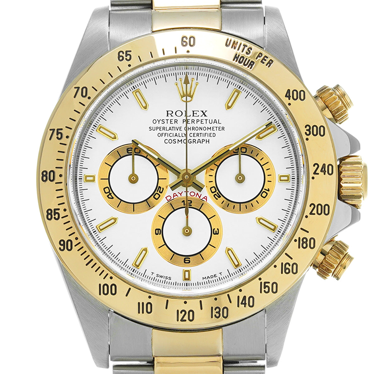Cosmograph Daytona 16523 U (manufactured circa 1997) White ROLEX Men's [Pre-Owned].