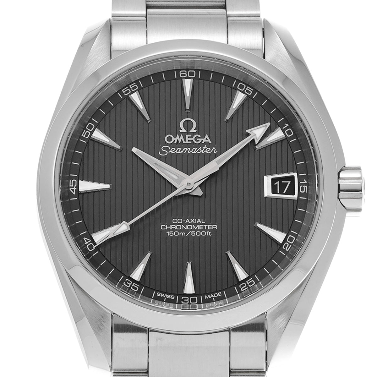 Seamaster Aqua Terra Chronometer Co-Axial 231.10.39.21.06.001 Gray OMEGA Men's [pre-owned]