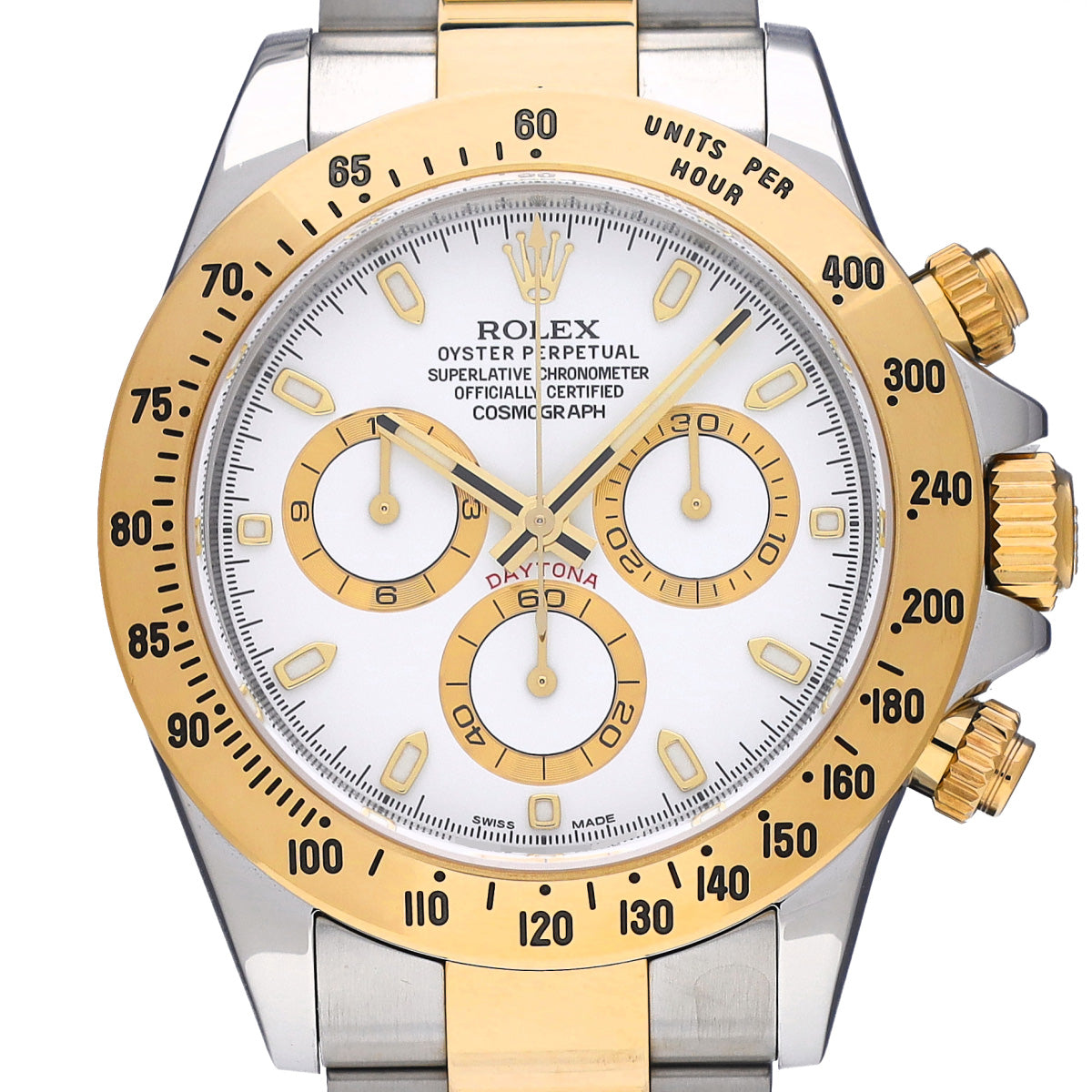 Cosmograph Daytona 116523 Random Serial White ROLEX Men's [Pre-Owned].