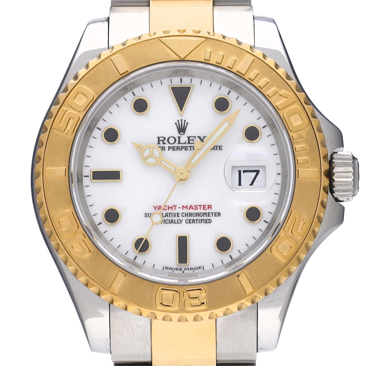 Yacht-Master 16623 Random Serial White ROLEX Men's [Pre-Owned].