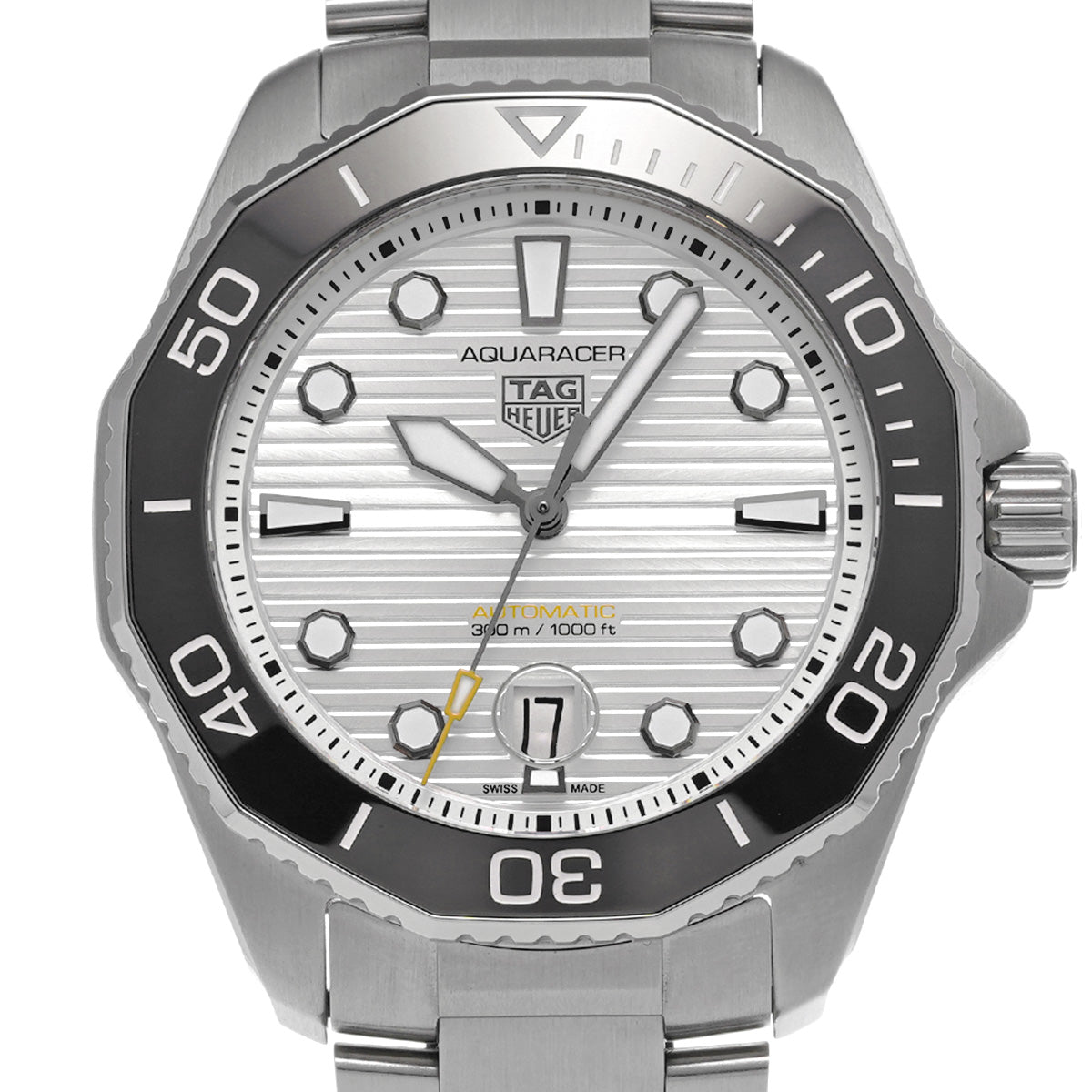 Aquaracer Professional 300 Calibre 5 WBP201C.BA0632 Silver TAG HEUER Men's [Pre-Owned].