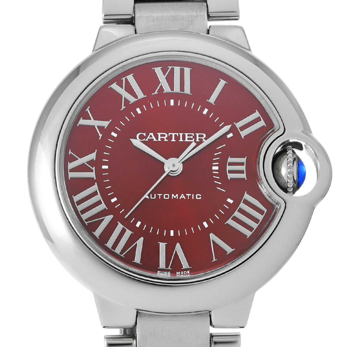 Ballon Bleu de Cartier 33mm WSBB0052 Red CARTIER Ladies [Pre-owned]