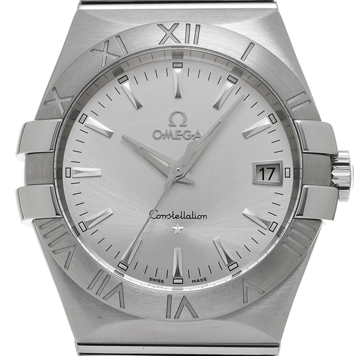 Constellation Quartz 123.10.35.60.02.001 Silver OMEGA Men's [Pre-owned].