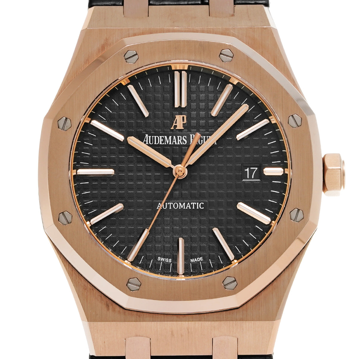 Royal Oak 15400OR.OO.D002CR.01 Black AUDEMARS PIGUET Men's [Pre-Owned].