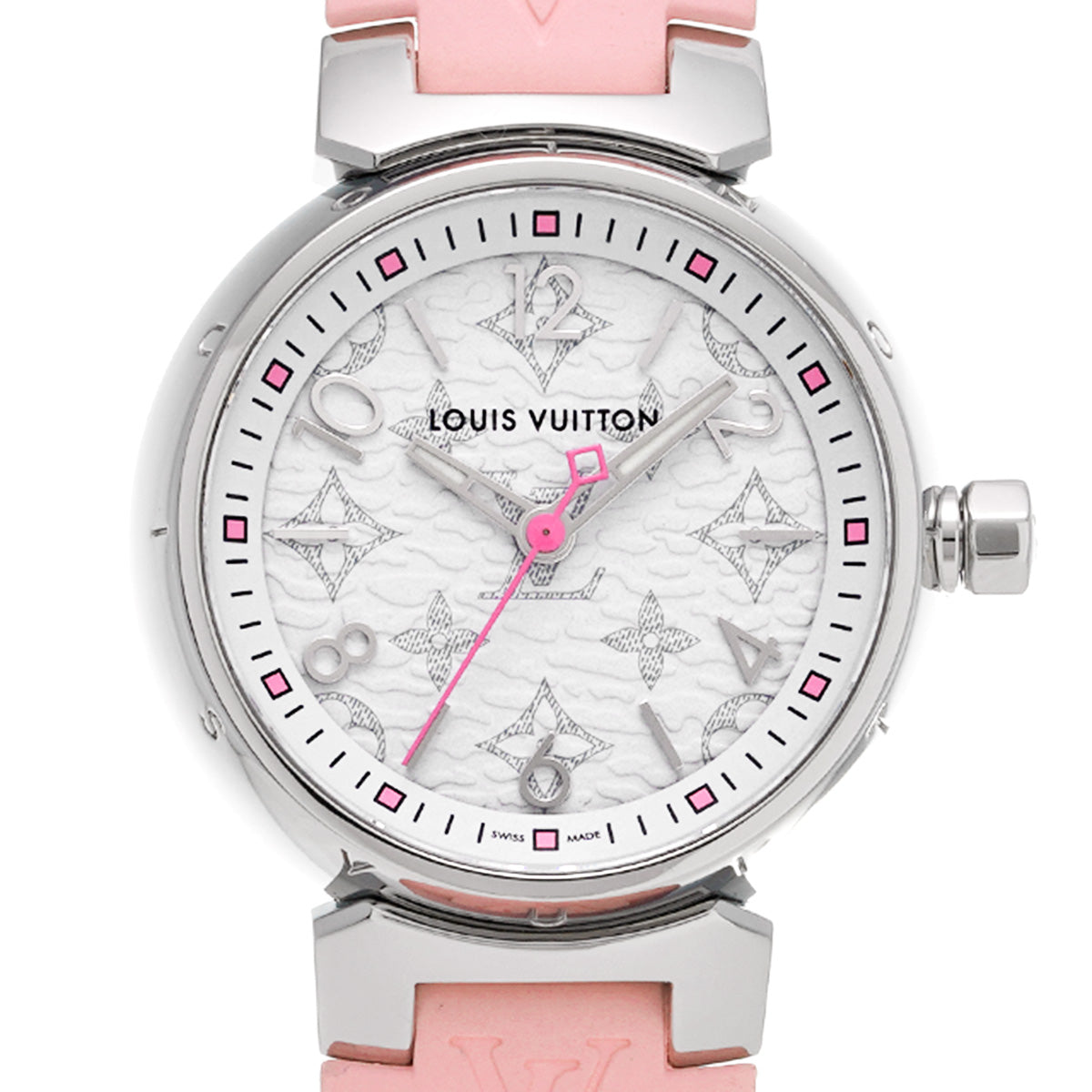 Tambour PM QA115Z White LOUIS VUITTON Ladies [Pre-owned].