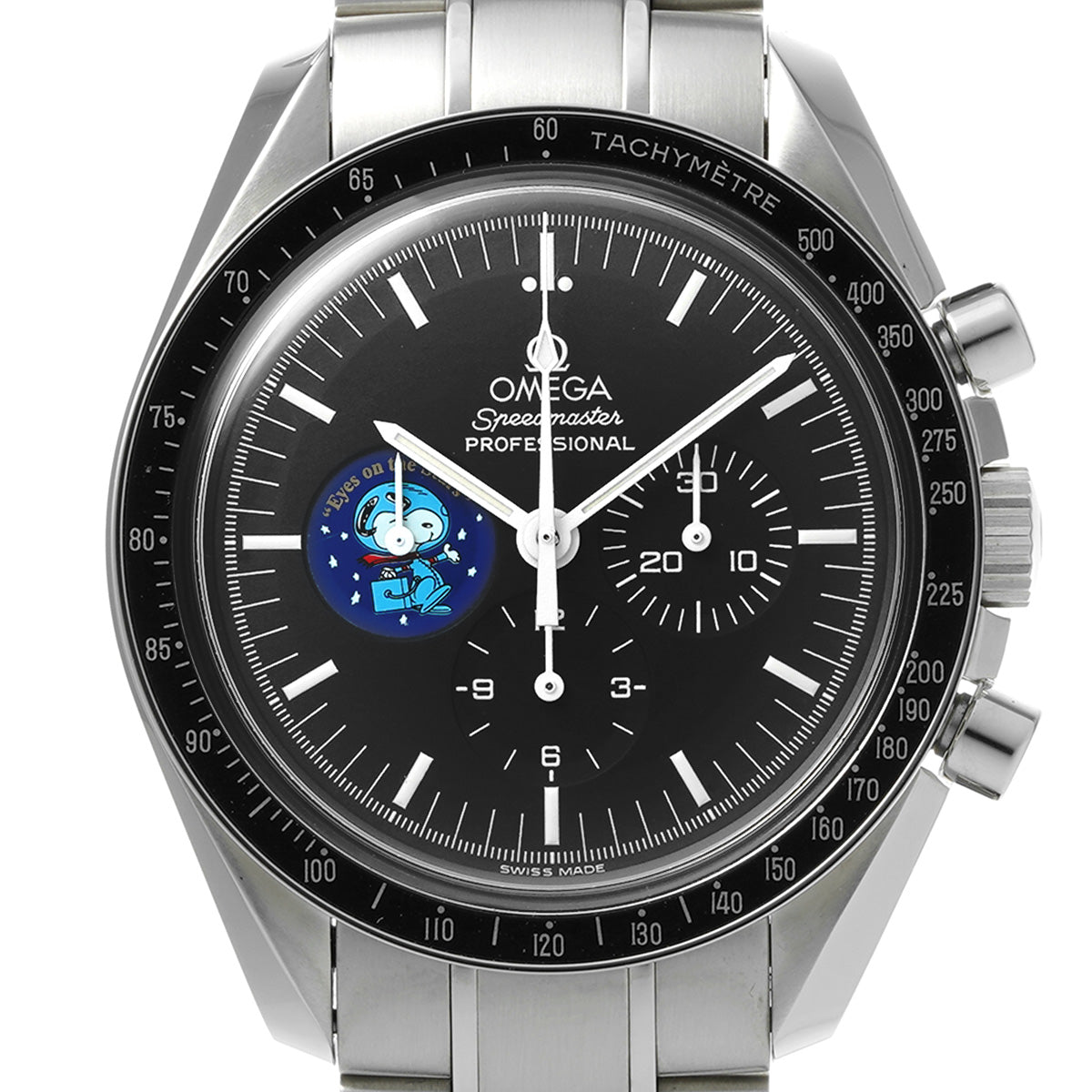 Speedmaster Professional Moon Watch Snoopy Award 3578.51 Black OMEGA Men's [Pre-Owned].