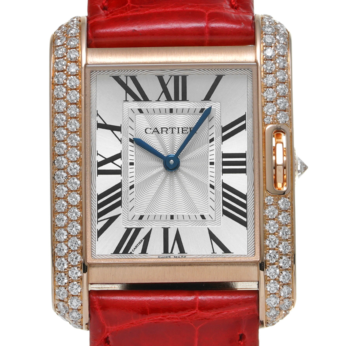 Tank Anglaise WT100029 Silver CARTIER Ladies [Pre-owned]