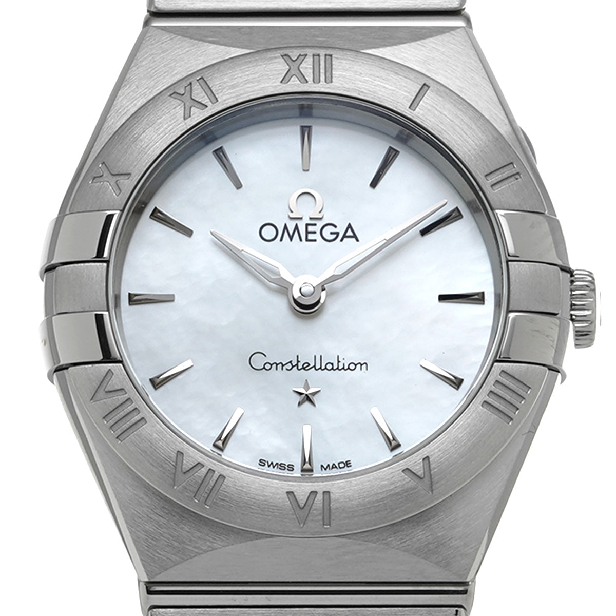 Constellation Quartz 131.10.25.60.05.001 White MOP OMEGA Ladies [New].