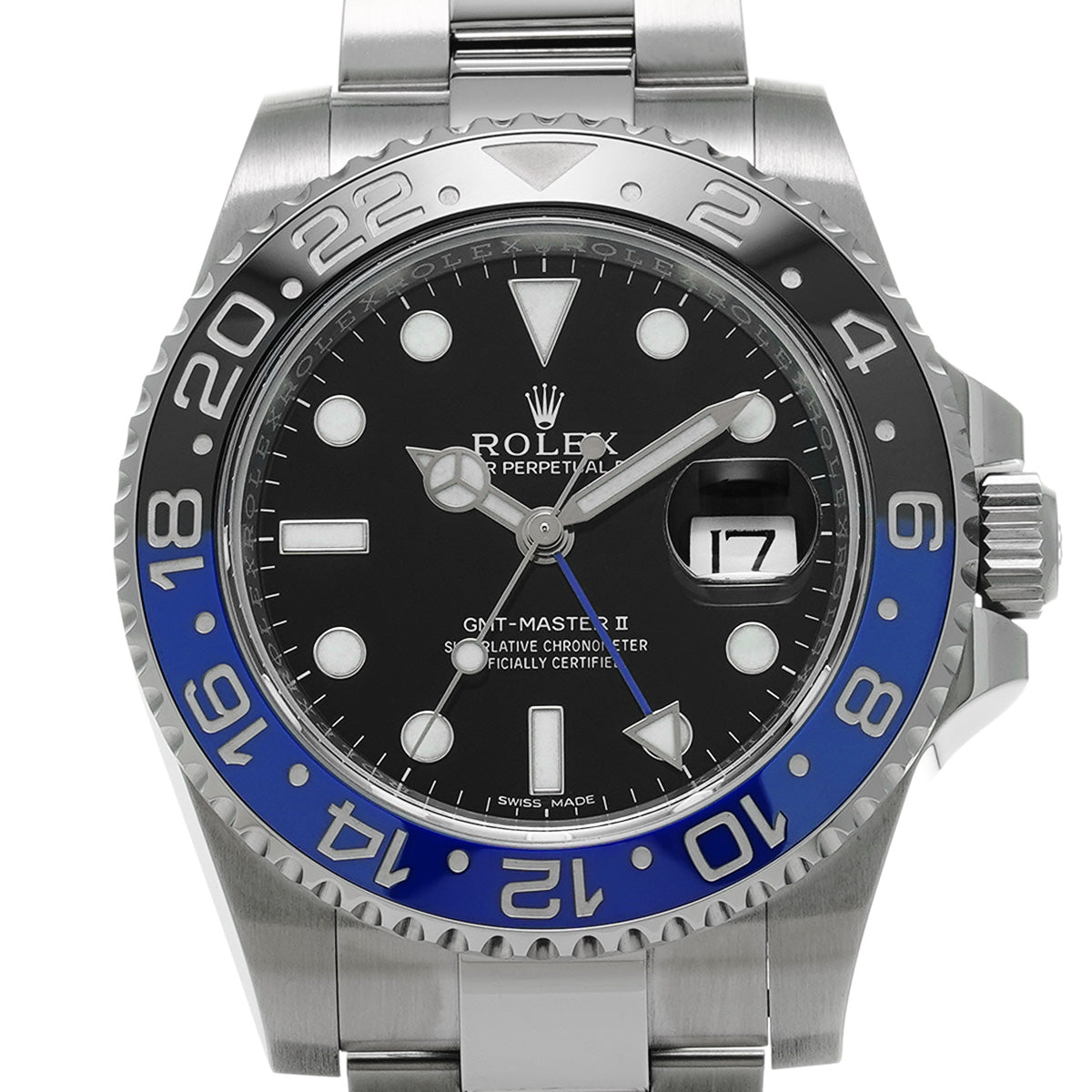 GMT Master II 116710BLNR Random Serial Black ROLEX Men's [Pre-Owned].