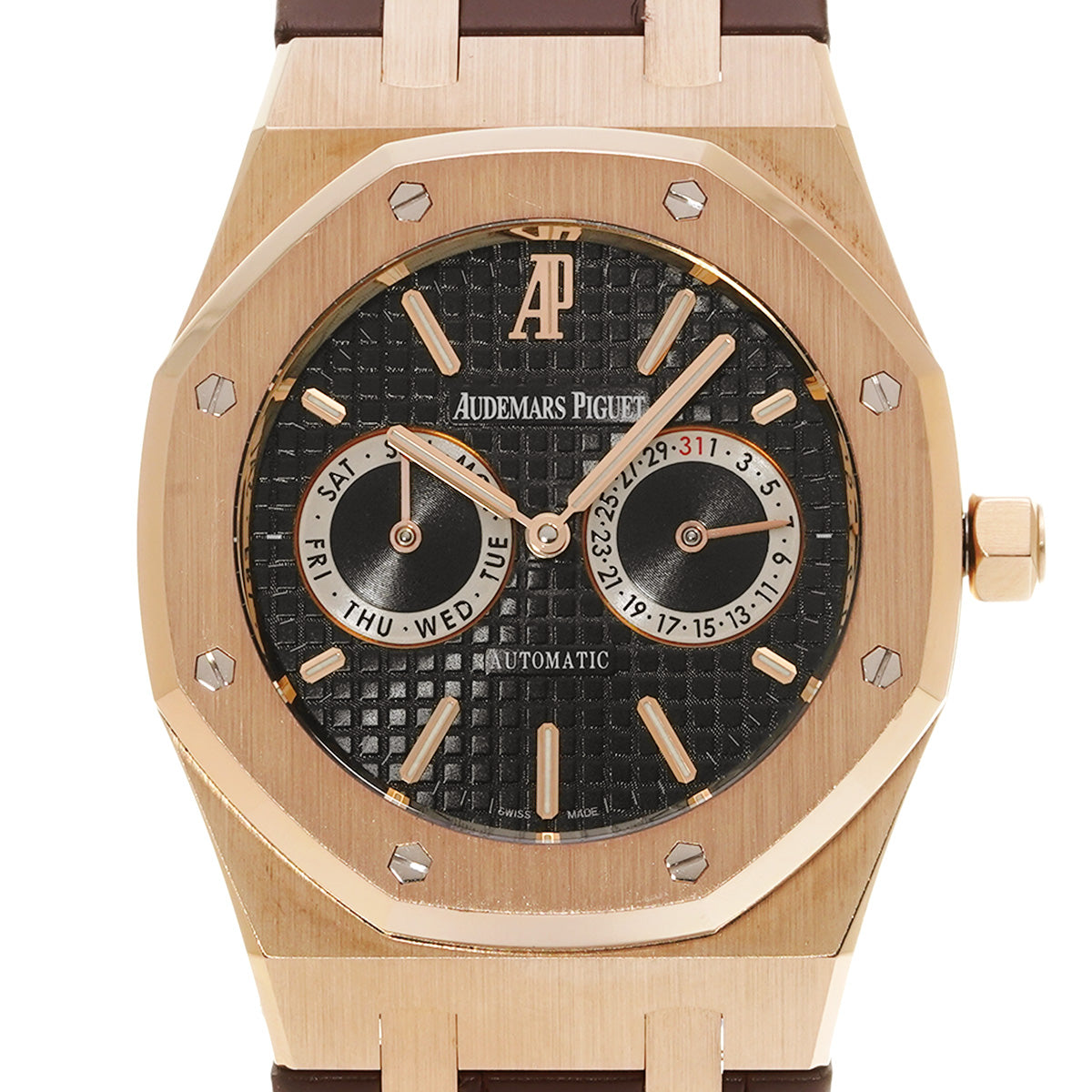 Royal Oak Day Date 26330OR.OO.D088CR.01 Black AUDEMARS PIGUET Men's [Pre-Owned].