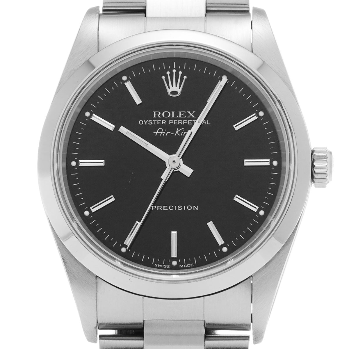 Air-King 14000M K (manufactured around 2002) Black ROLEX Men's [Pre-Owned].