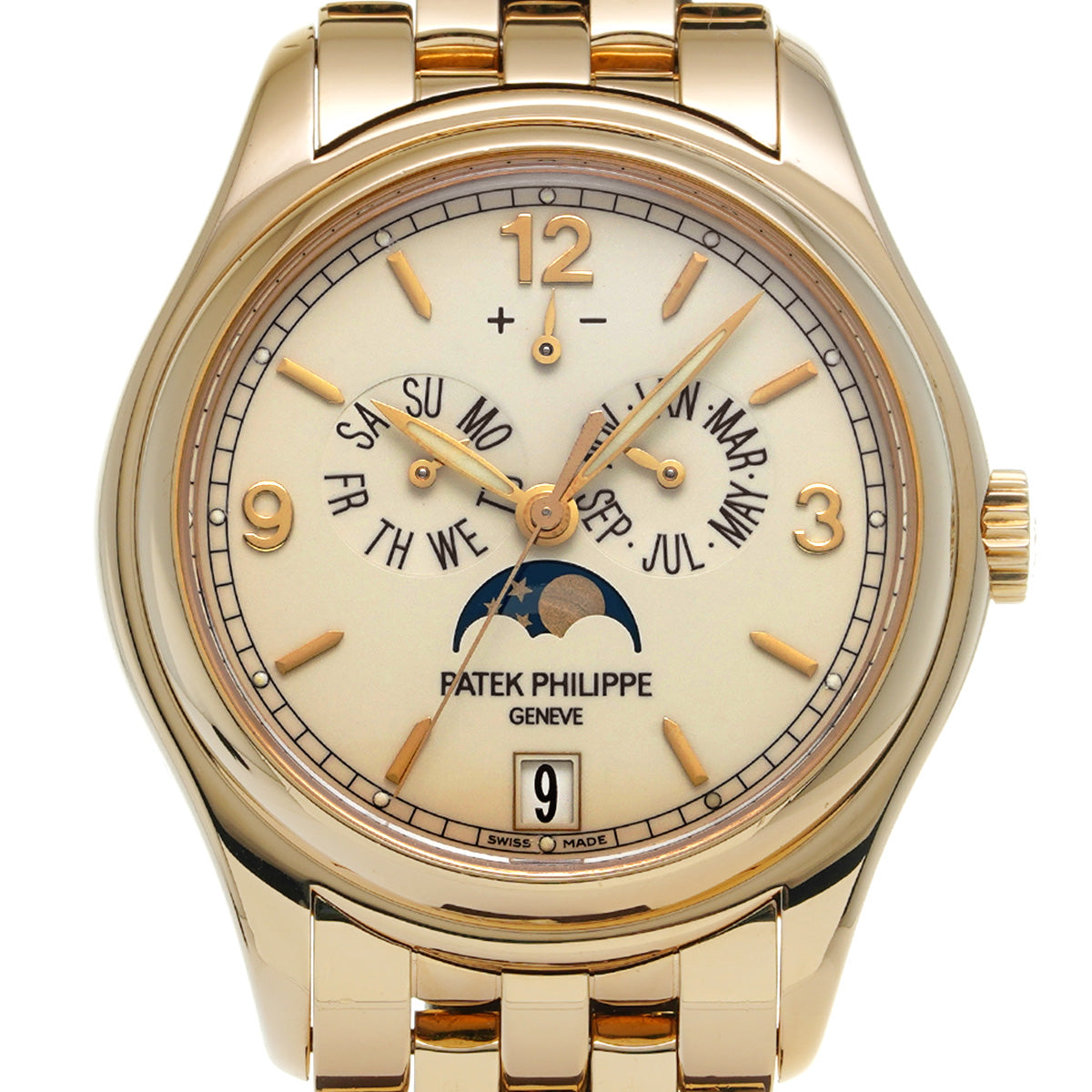 Annual Calendar 5146/1J-001 Ivory PATEK PHILIPPE Men's [Pre-Owned].