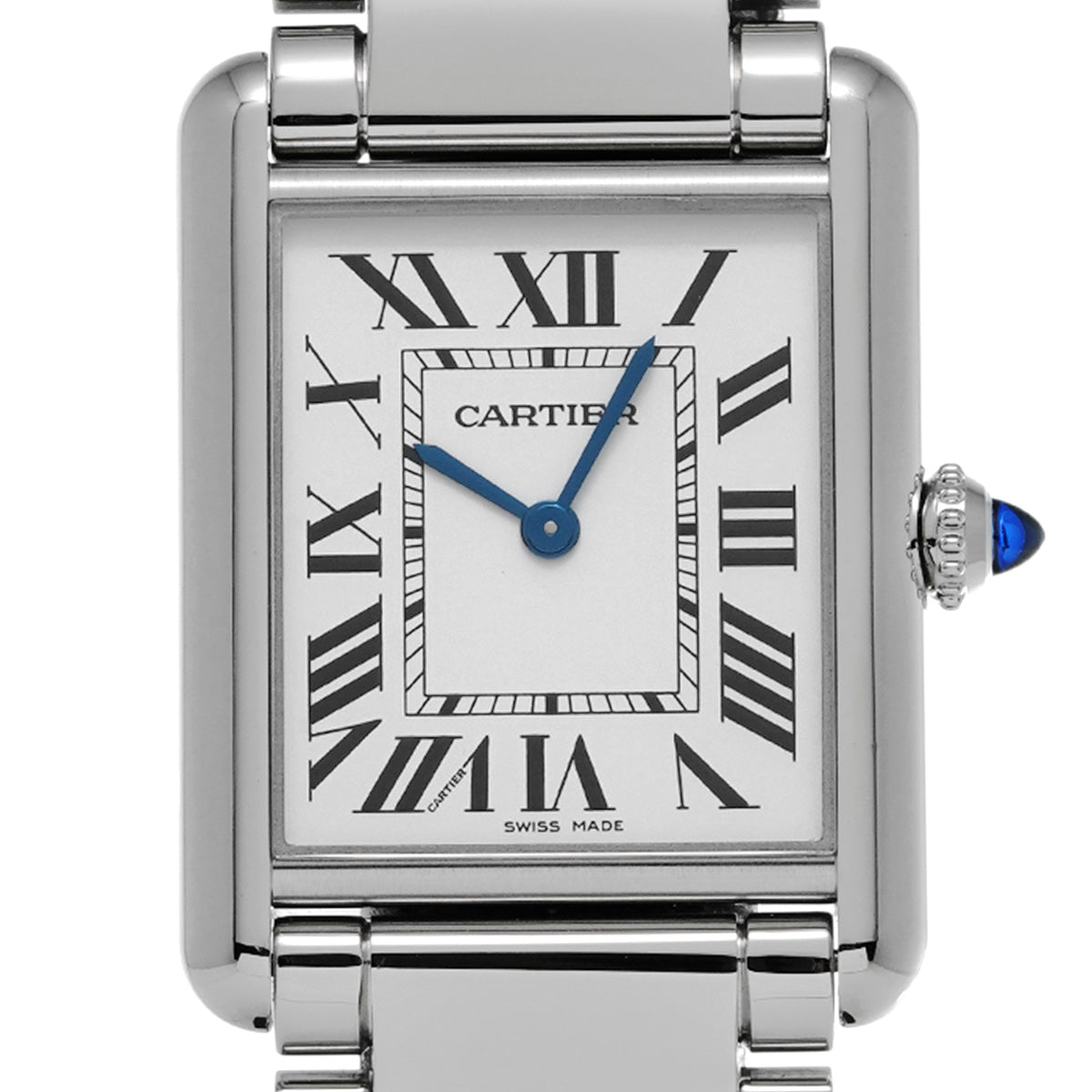Tank Must LM WSTA0052 Silver CARTIER Men's [Pre-owned]