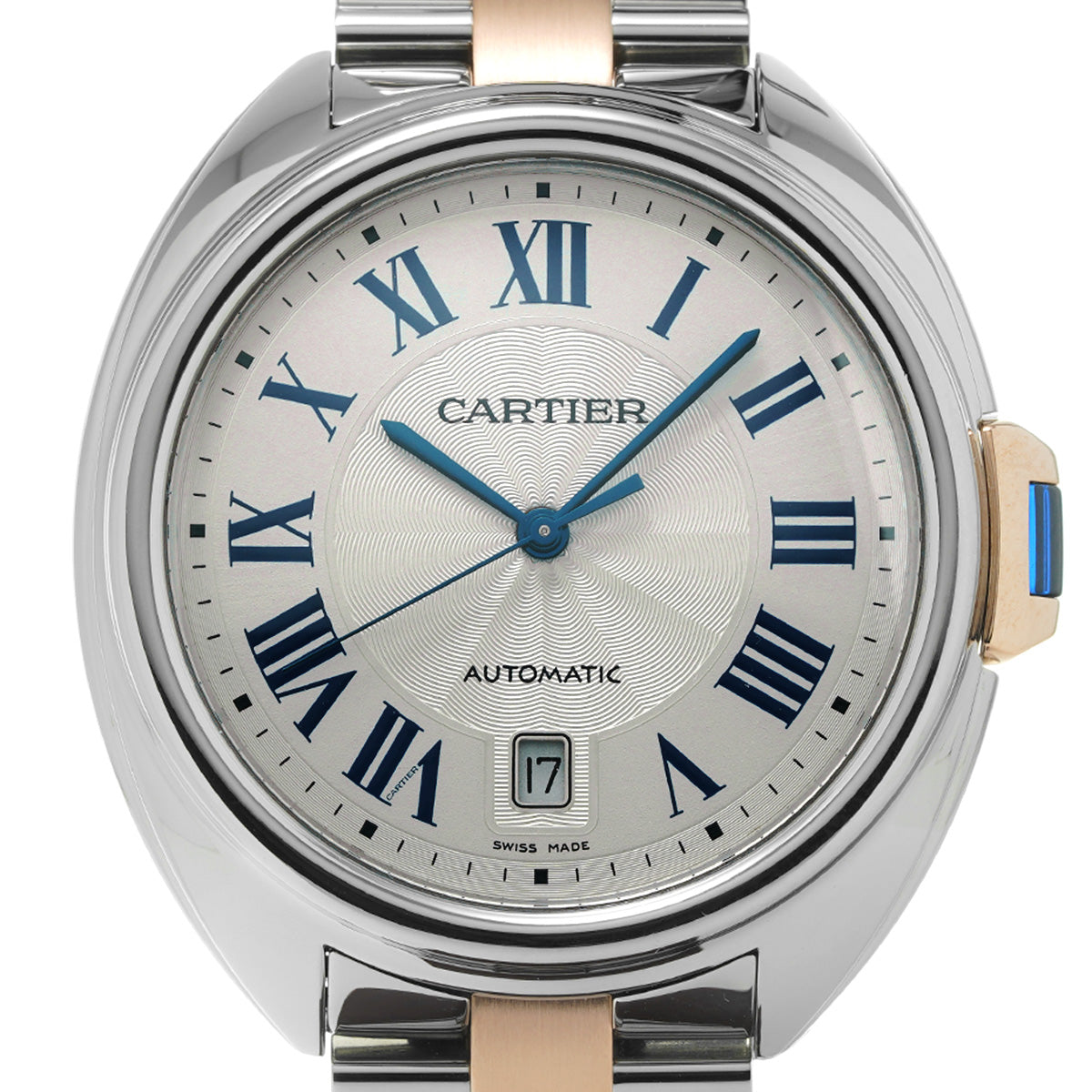 Clé de Cartier 40mm W2CL0002 Silver CARTIER Men's [Pre-Owned].