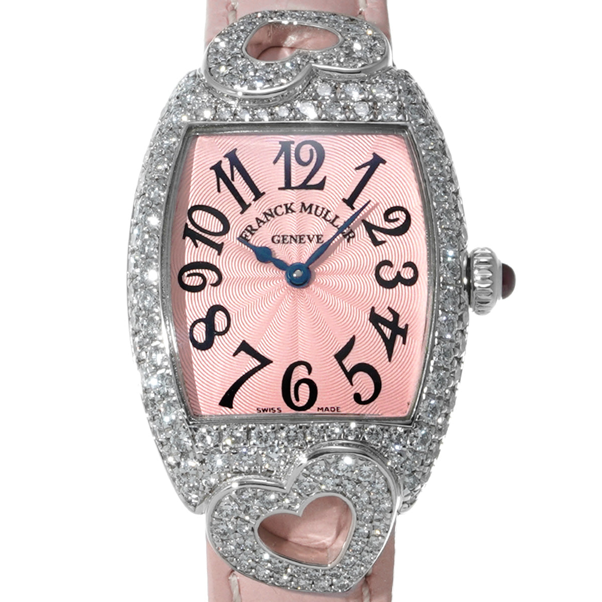 Tonneau Curvex COEUR 2250QZHJCOEUR Pink FRANCK MULLER Ladies [Pre-owned]