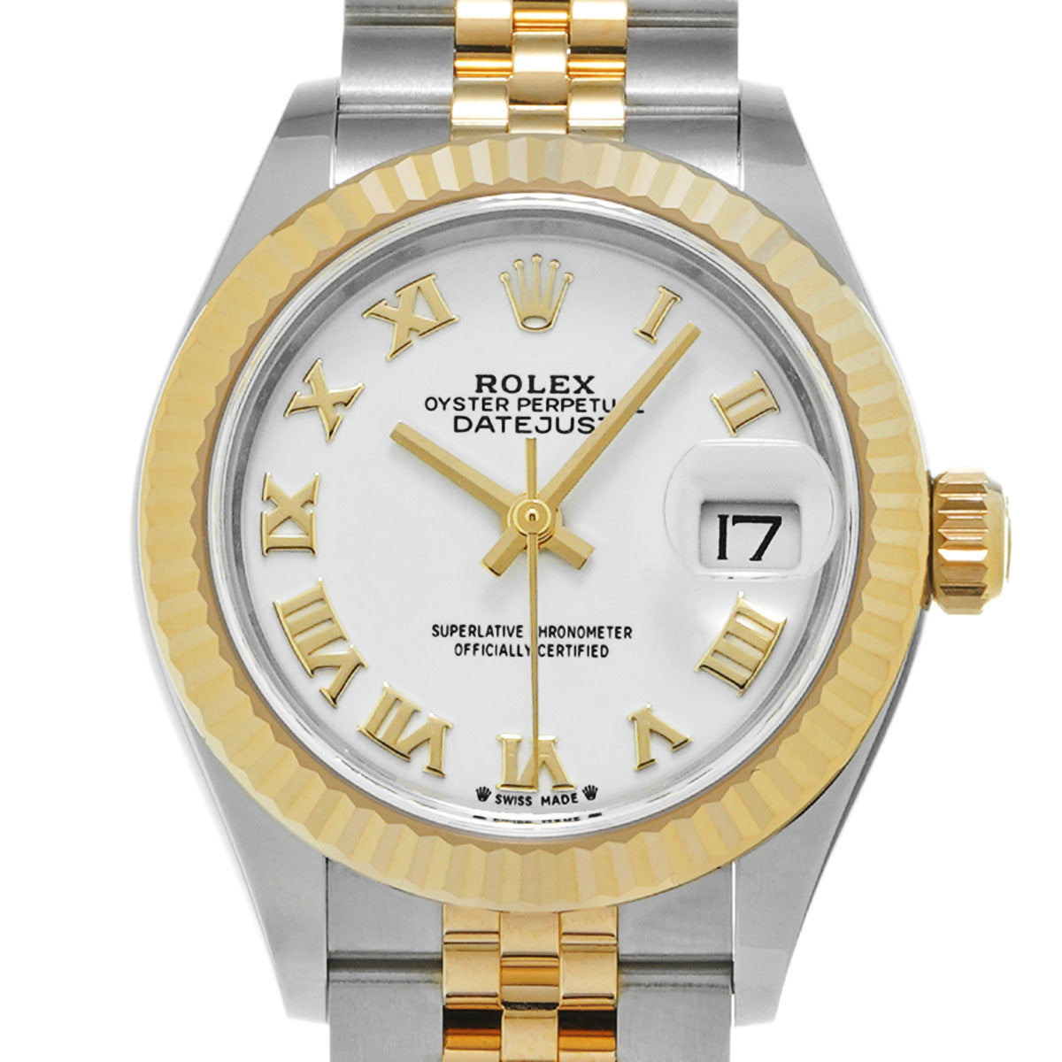 Lady Datejust 28 279173 Random Serial White ROLEX Ladies [Pre-owned].