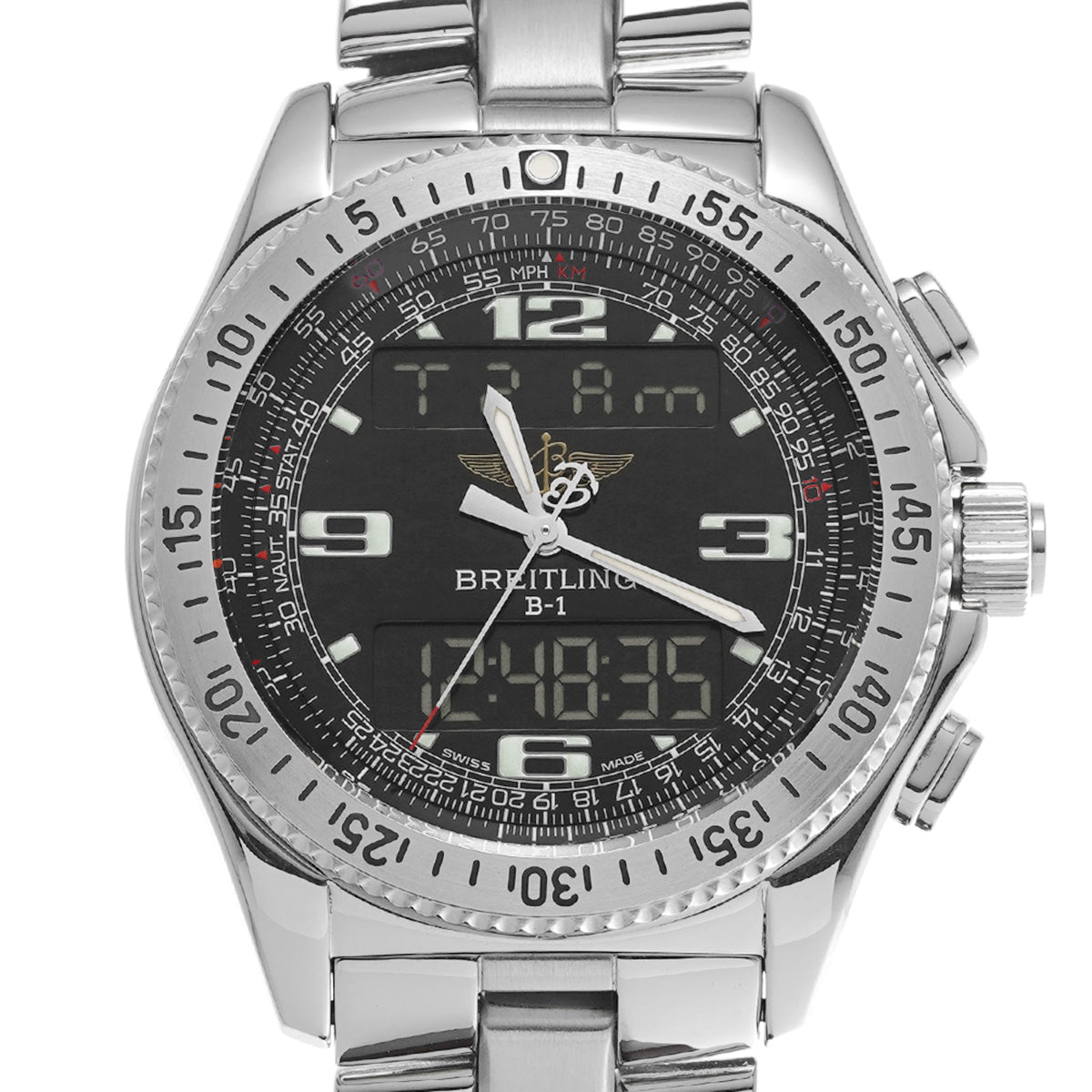 B-1 A68362 Black BREITLING Men's [Pre-Owned].