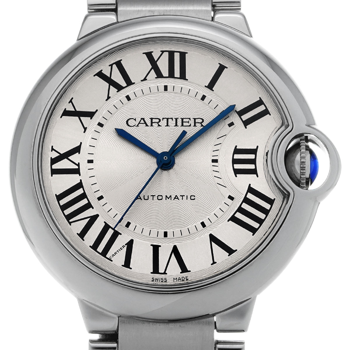 Ballon Bleu de Cartier 36mm W6920046 Silver CARTIER Unisex [Pre-Owned].