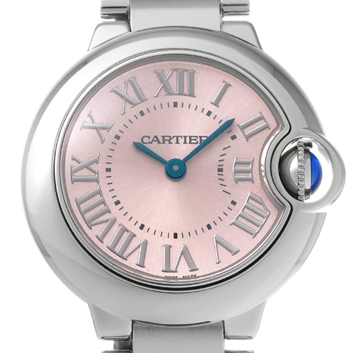 Ballon Bleu de Cartier 28mm W6920038 Pink CARTIER Ladies [Pre-owned]