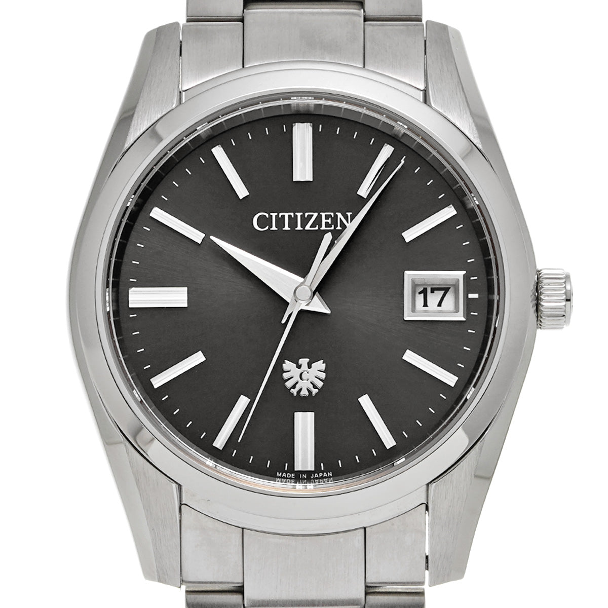 THE CITIZEN Eco-Drive AQ4080-52E Black CITIZEN Men's [Pre-Owned].