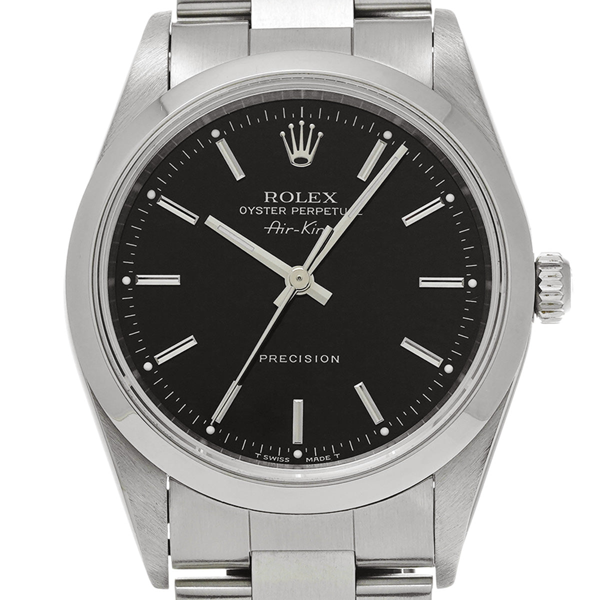 Air-King 14000 A (manufactured circa 1999) Black ROLEX Men's [Pre-owned].