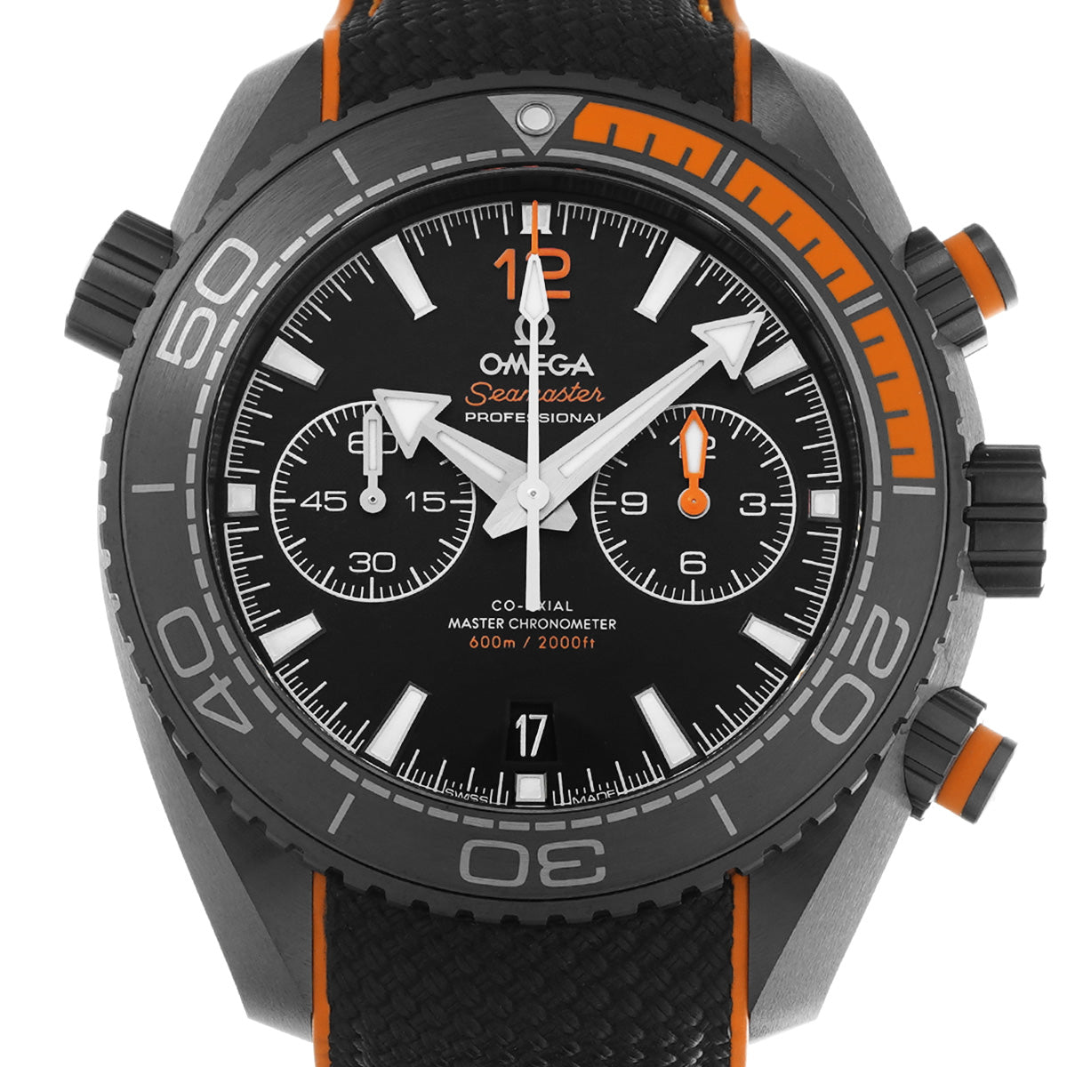 Seamaster Planet Ocean 600 M Chronograph Deep Black 215.92.46.51.01.001 Black OMEGA Men's [New]