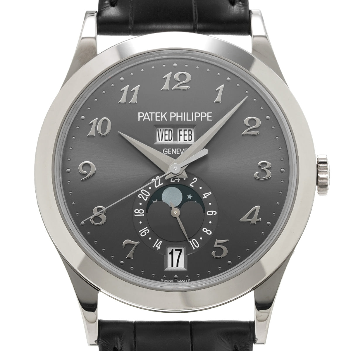 Annual Calendar 5396G-014 Gray PATEK PHILIPPE Men's [Pre-Owned].