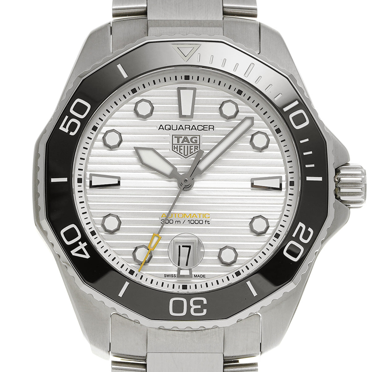 Aquaracer Professional 300 Calibre 5 WBP201C.BA0632 Silver TAG HEUER Men's [Pre-Owned].