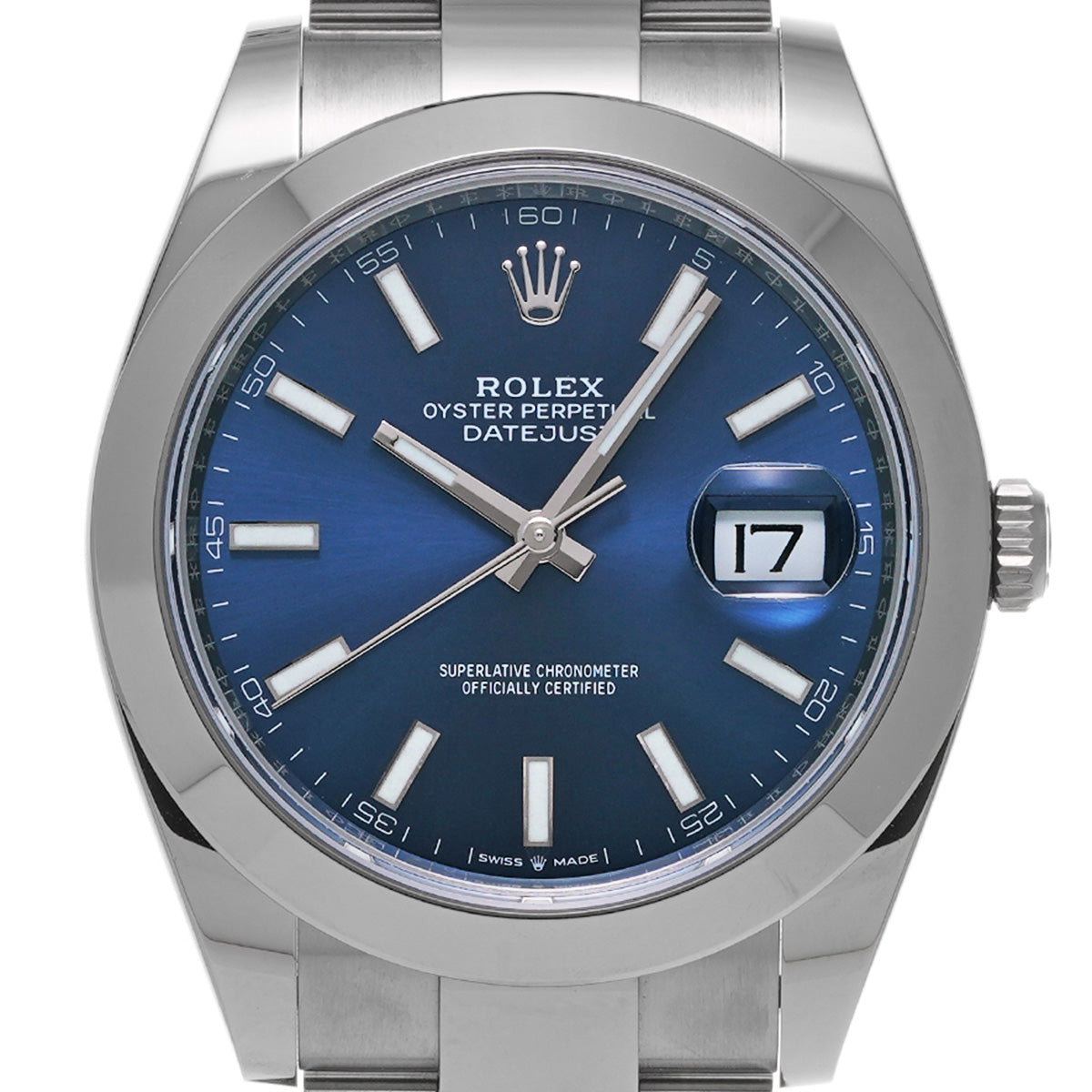 Datejust 41 126300 Random Serial Blue ROLEX Men's [Pre-Owned].