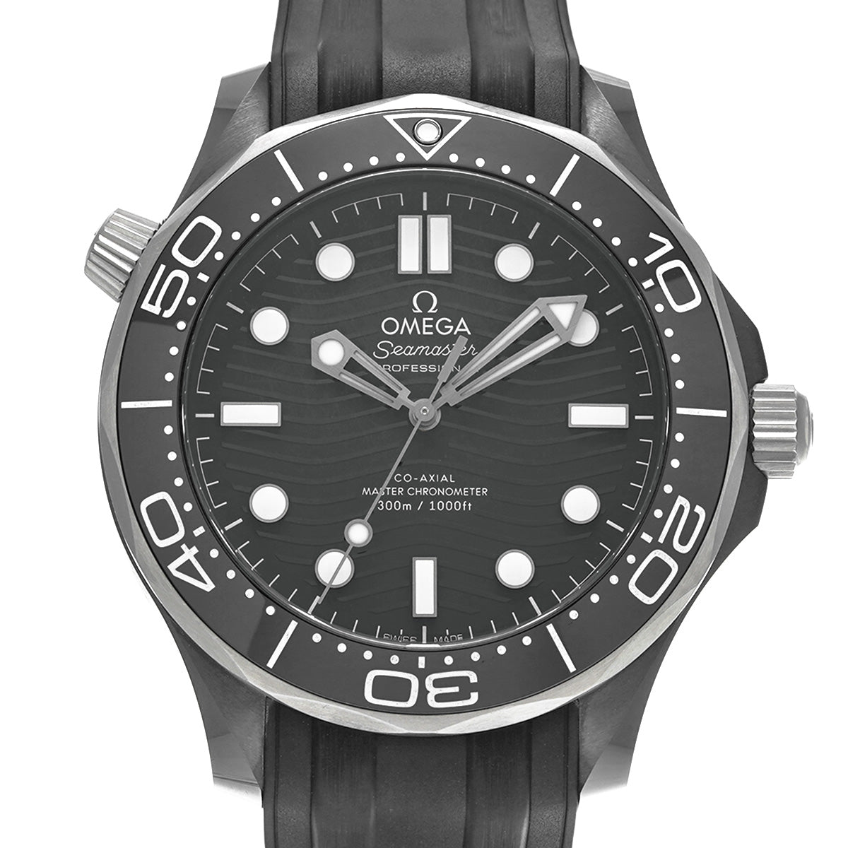Seamaster Diver 300 Co-Axial Master Chronometer 210.92.44.20.01.001 Black OMEGA Men's [Pre-Owned].