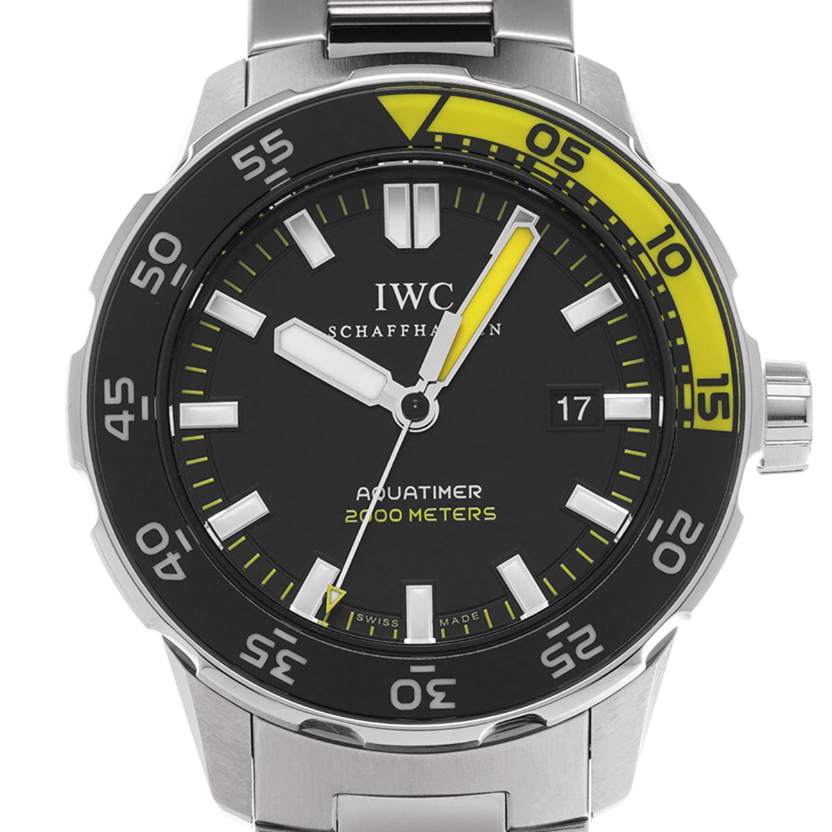 Aquatimer Automatic 2000 IW356801 Black IWC Men's [Pre-Owned]