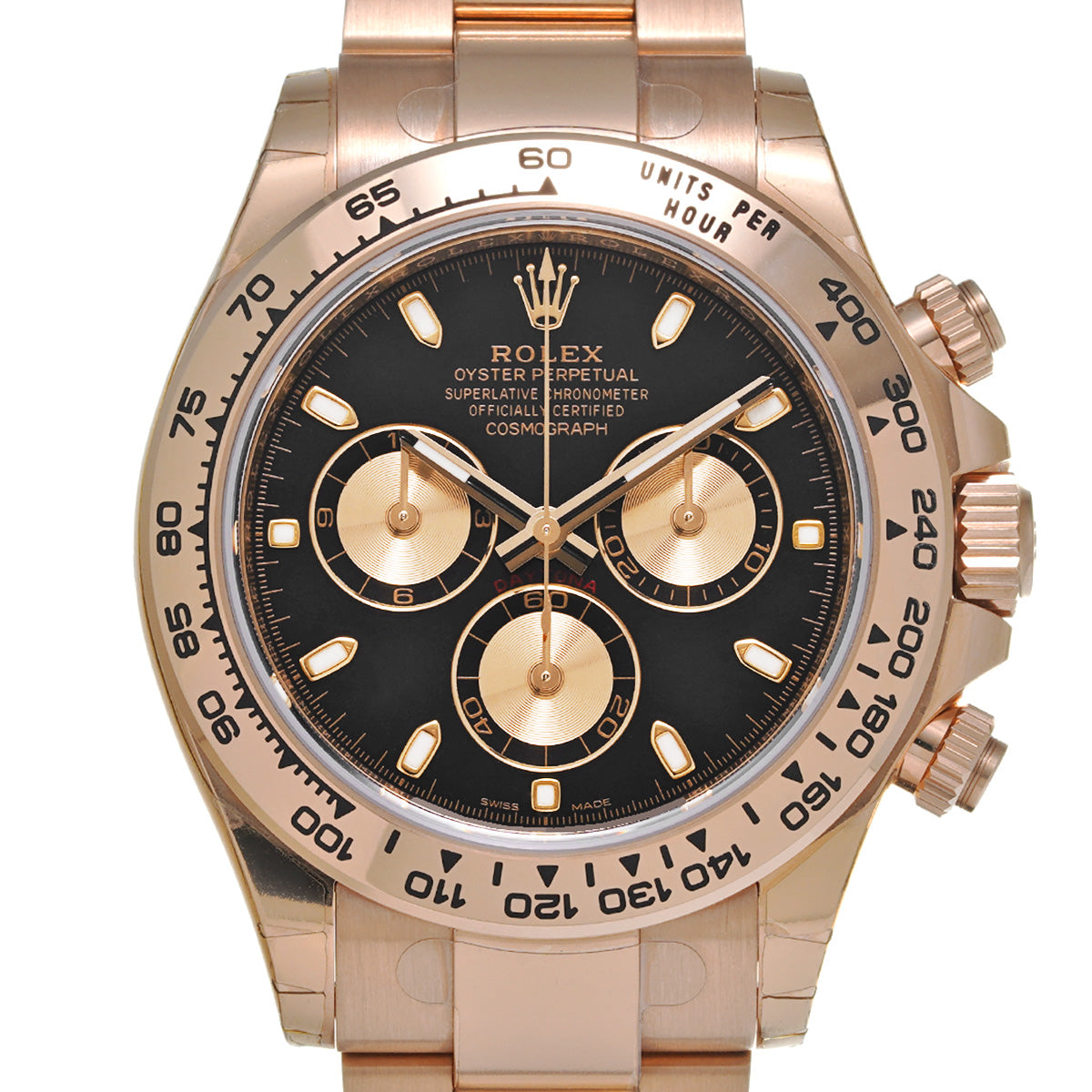 Cosmograph Daytona 116505 Random Serial Black/Pink ROLEX Men's [Pre-owned]