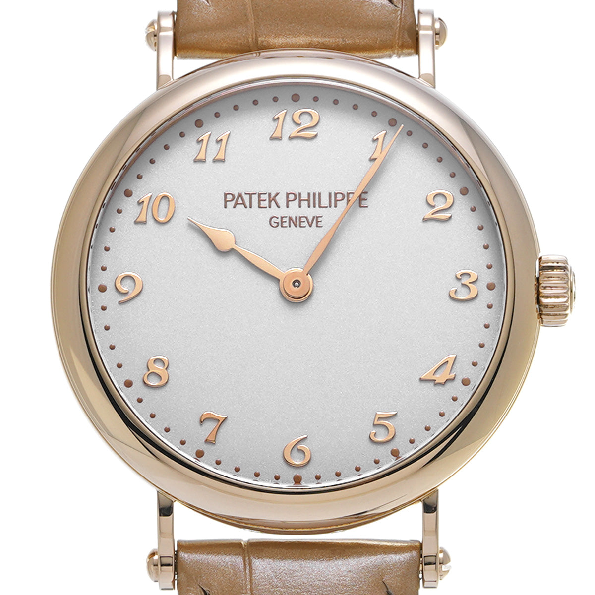 Calatrava Lady 7200R-001 Silver PATEK PHILIPPE Ladies [Pre-Owned].