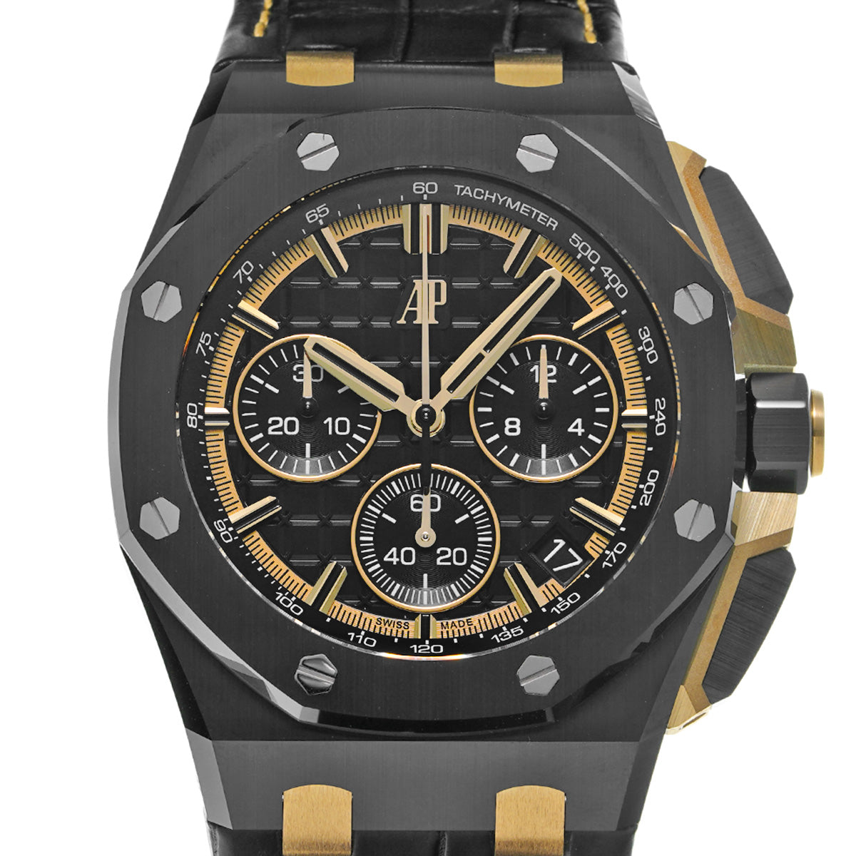 Royal Oak Offshore Chronograph 26420CE.OO.A127CR.01 Black AUDEMARS PIGUET Men's [Pre-Owned]