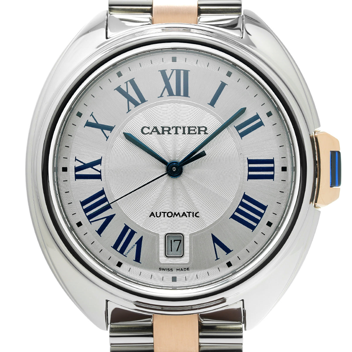 Clé de Cartier 40mm W2CL0002 Silver CARTIER Men's [Pre-Owned].