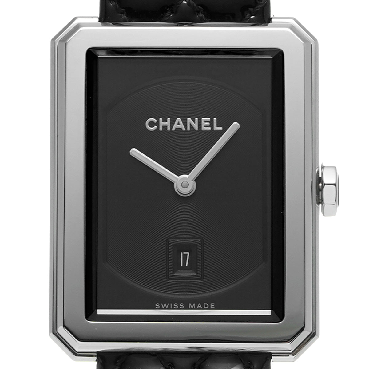 Boyfriend H6585 Black CHANEL Women's [Pre-owned].