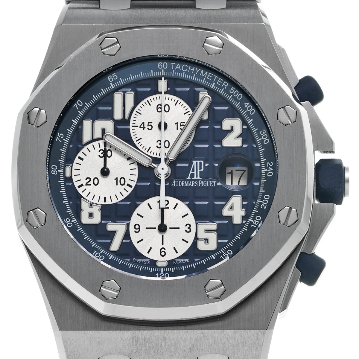 Royal Oak Offshore Chronograph 26170ST.OO.1000ST.09 Blue/Silver AUDEMARS PIGUET Mens [Pre-Owned]