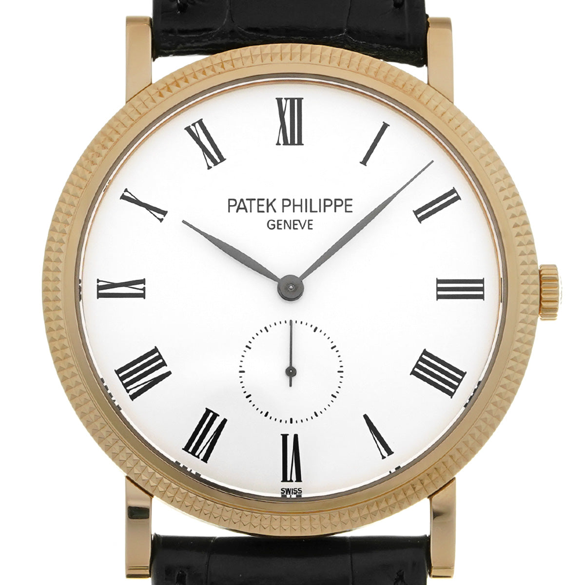 Calatrava 5119J-001 White PATEK PHILIPPE Men's [Pre-Owned].