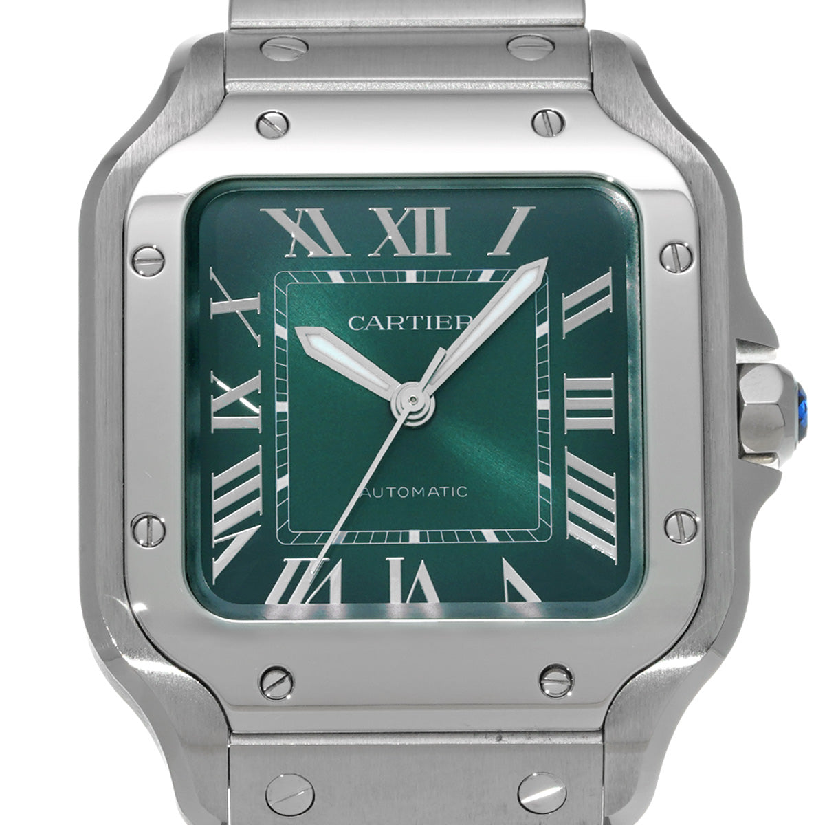 Santos de Cartier MM WSSA0061 Green Gradation CARTIER Men's [Pre-owned]