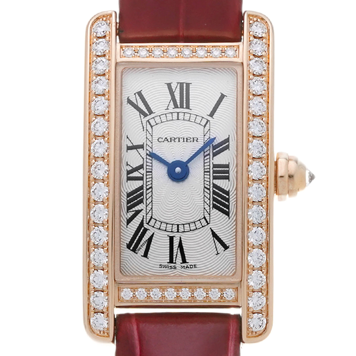 Tank American Mini WJTA0026 Silver CARTIER Ladies [Pre-owned]