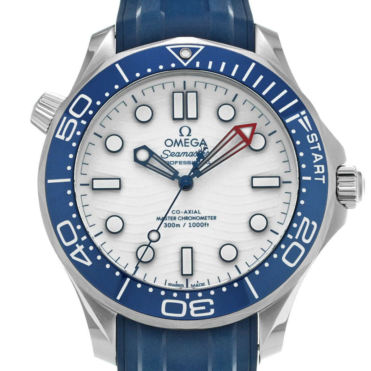 Seamaster Diver 300 Co-Axial Master Chronometer America Cup 210.32.42.20.04.002 White OMEGA Men's [Pre-Owned].