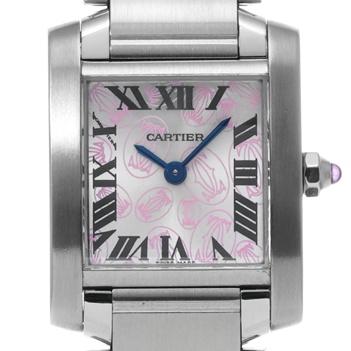 Tank Francaise SM W51031Q3 Silver CARTIER Ladies [Pre-owned]