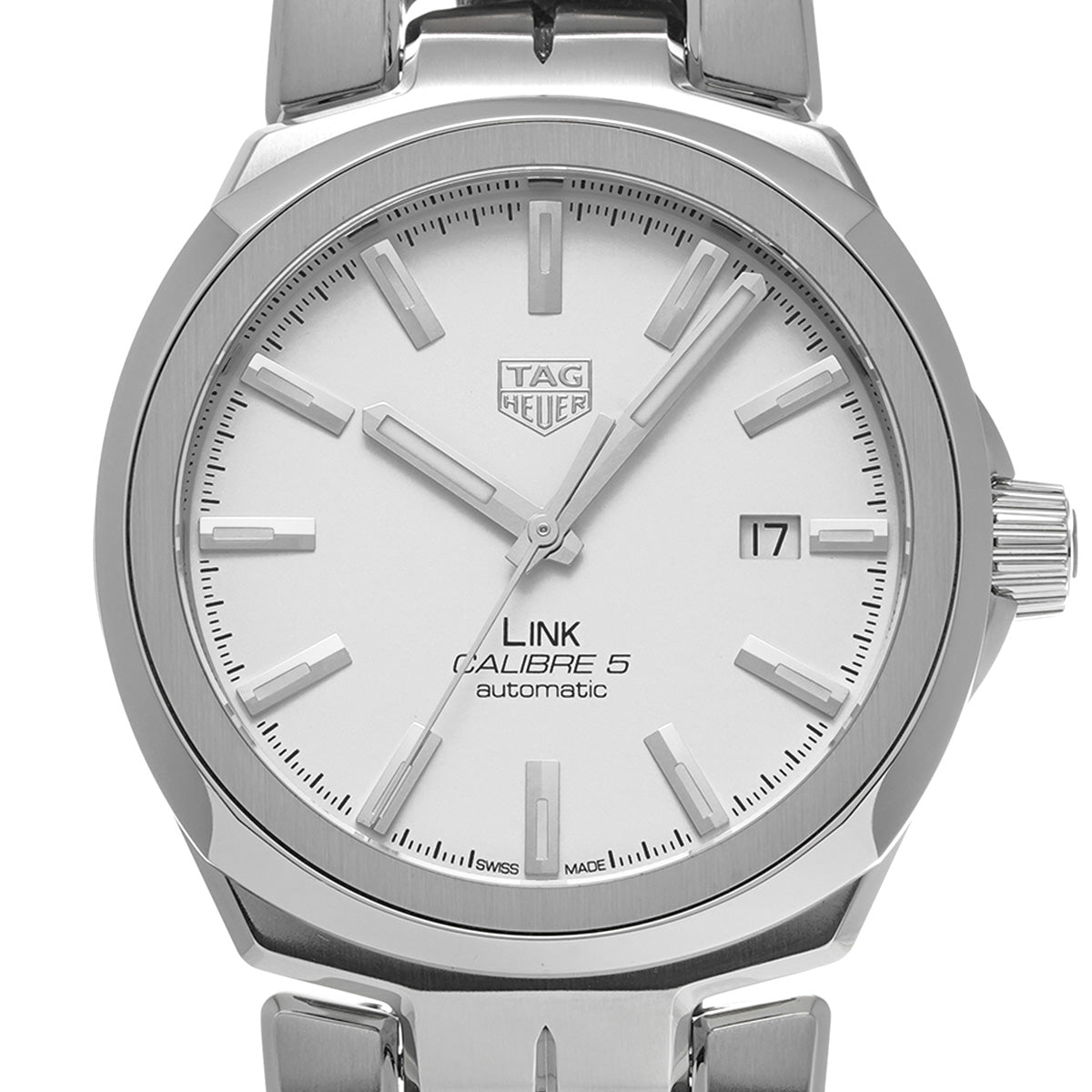 LINK Calibre 5 WBC2111.BA0603 Silver TAG HEUER Men's [Pre-Owned].