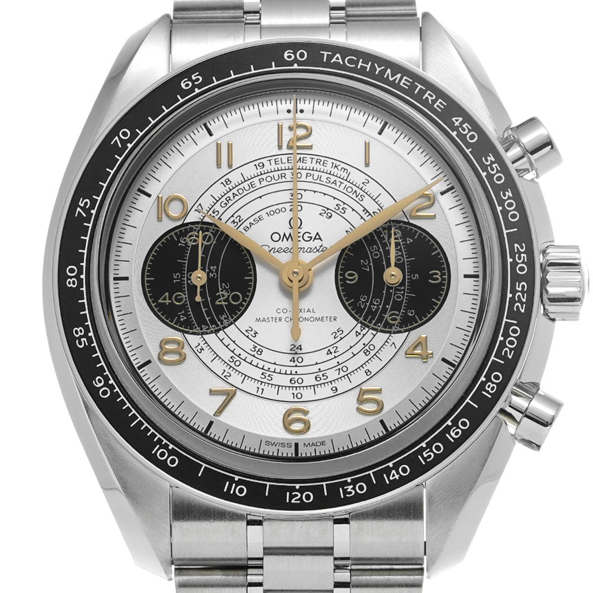 Speedmaster Chronoscope Co-Axial 2024 Paris Olympics 522.30.43.51.02.001 Silver/Black OMEGA Men's [New]