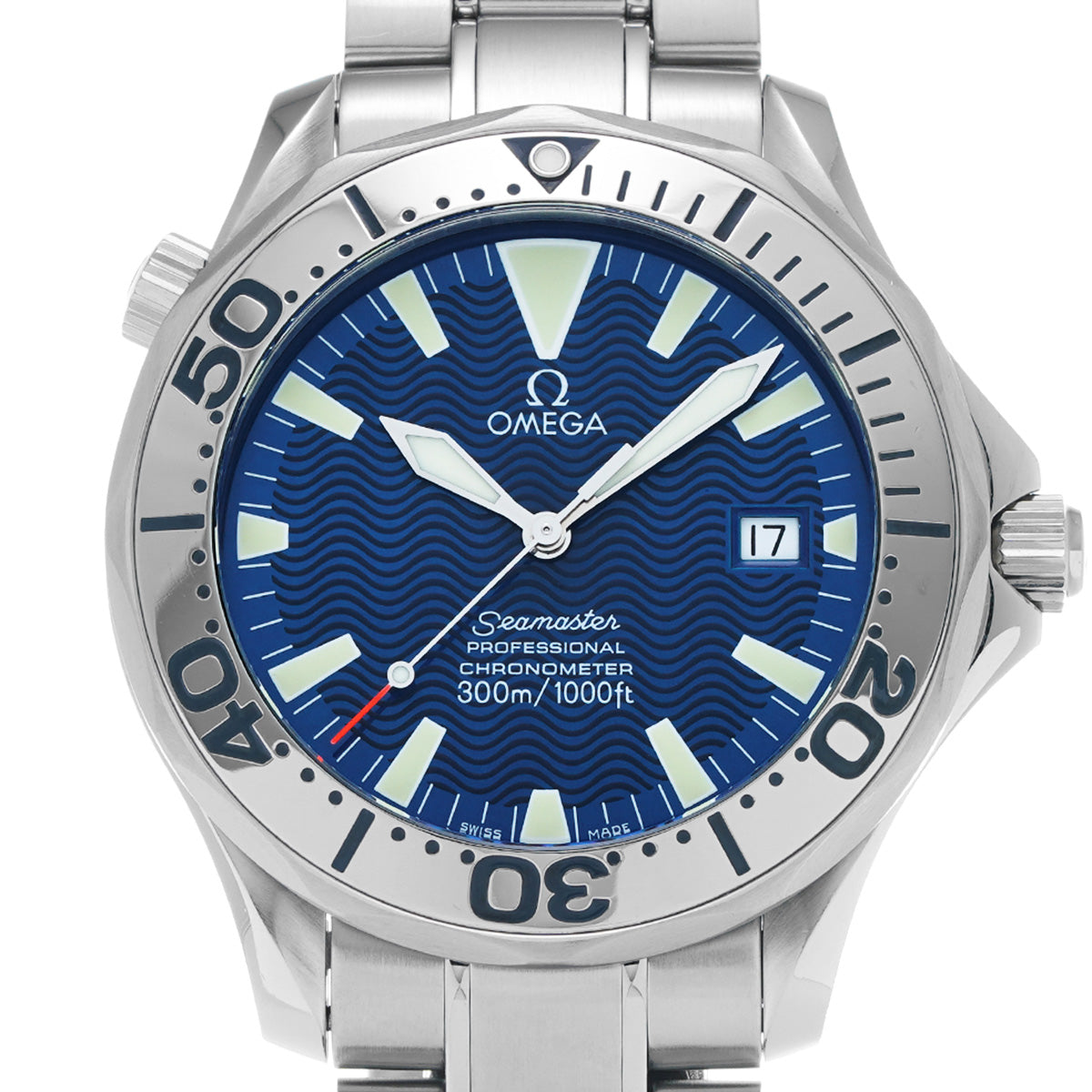 Seamaster Professional 300 2255.80 Blue OMEGA Men's [Pre-owned].